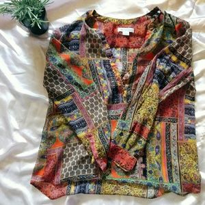 Vintage style boho blouse 👻